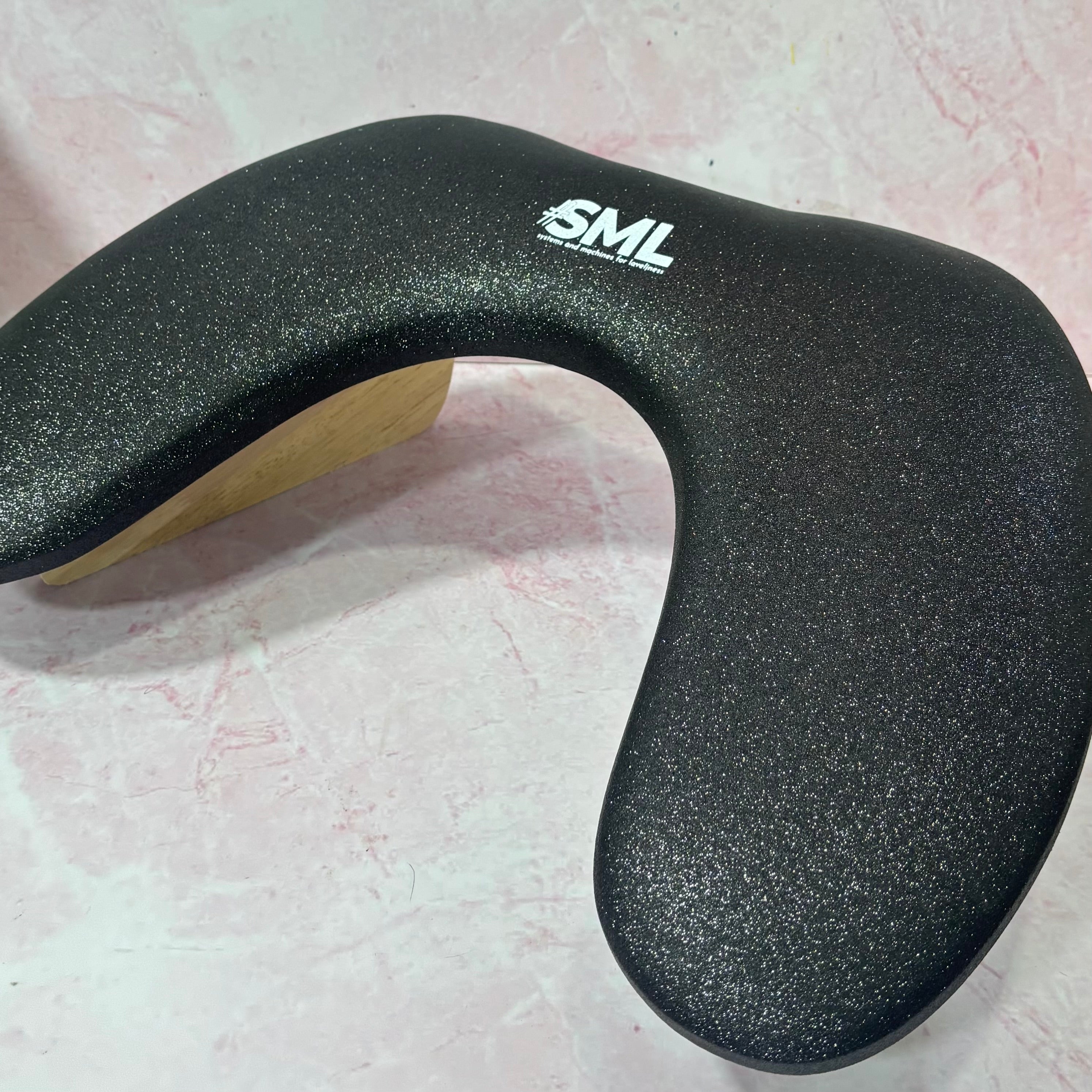 REPOSA MANOS GLITTER NEGRO GRANDE