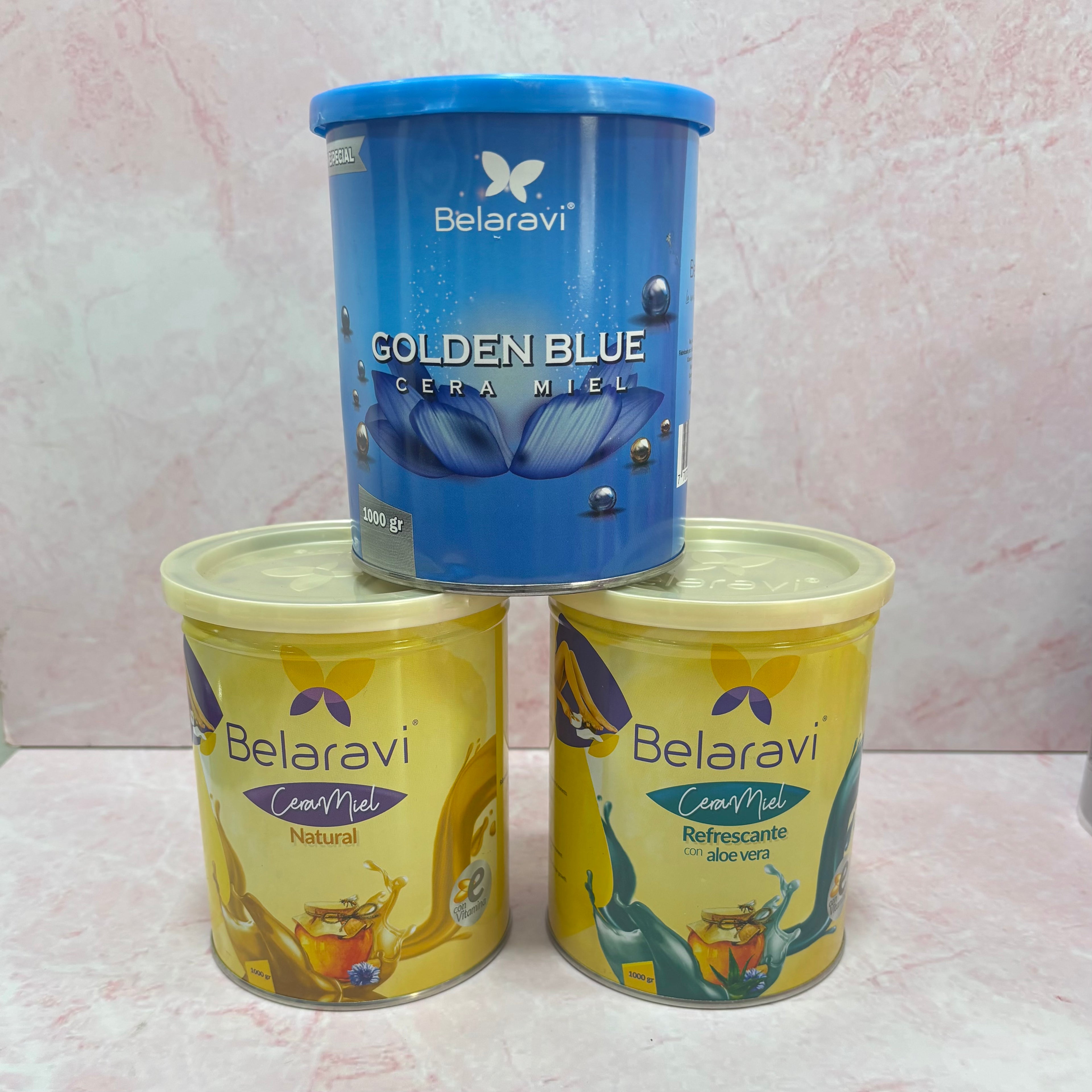 CERA DEPILATORIA CALIENTE BELARAVI X 1000 gr