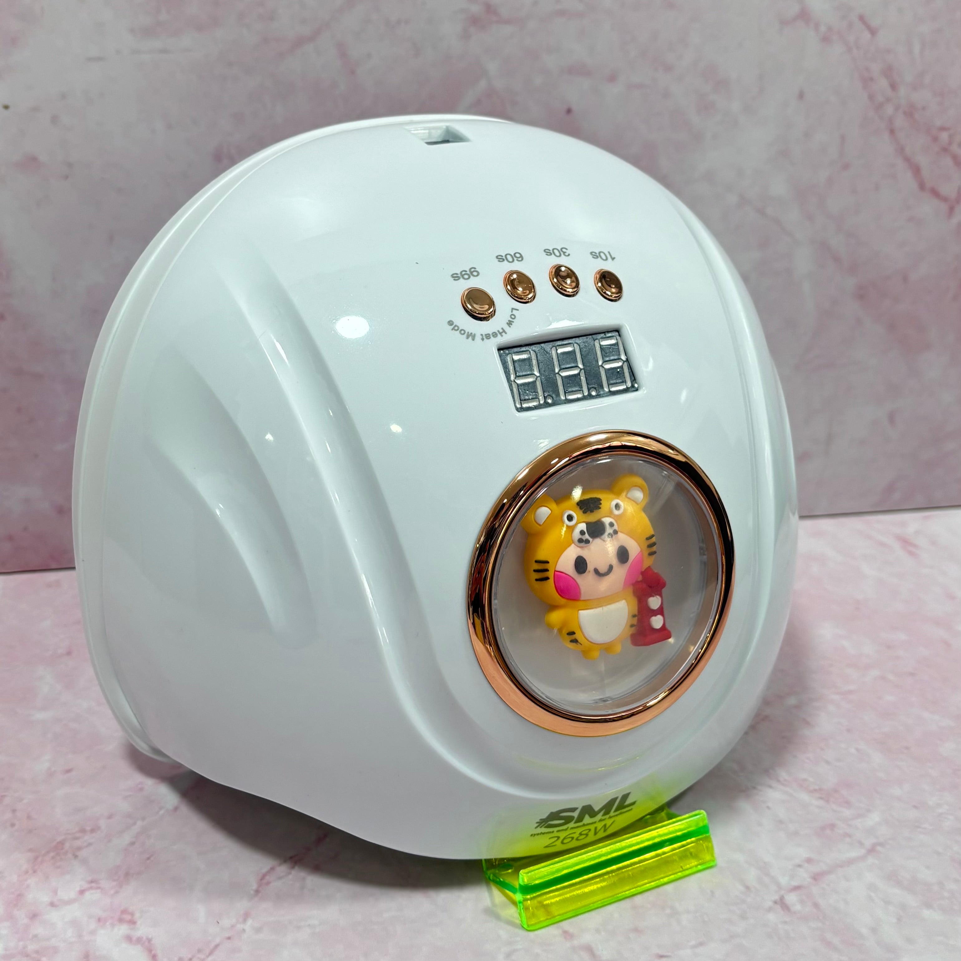 LÁMPARA DE UÑAS 268W MUÑECO BLANCA