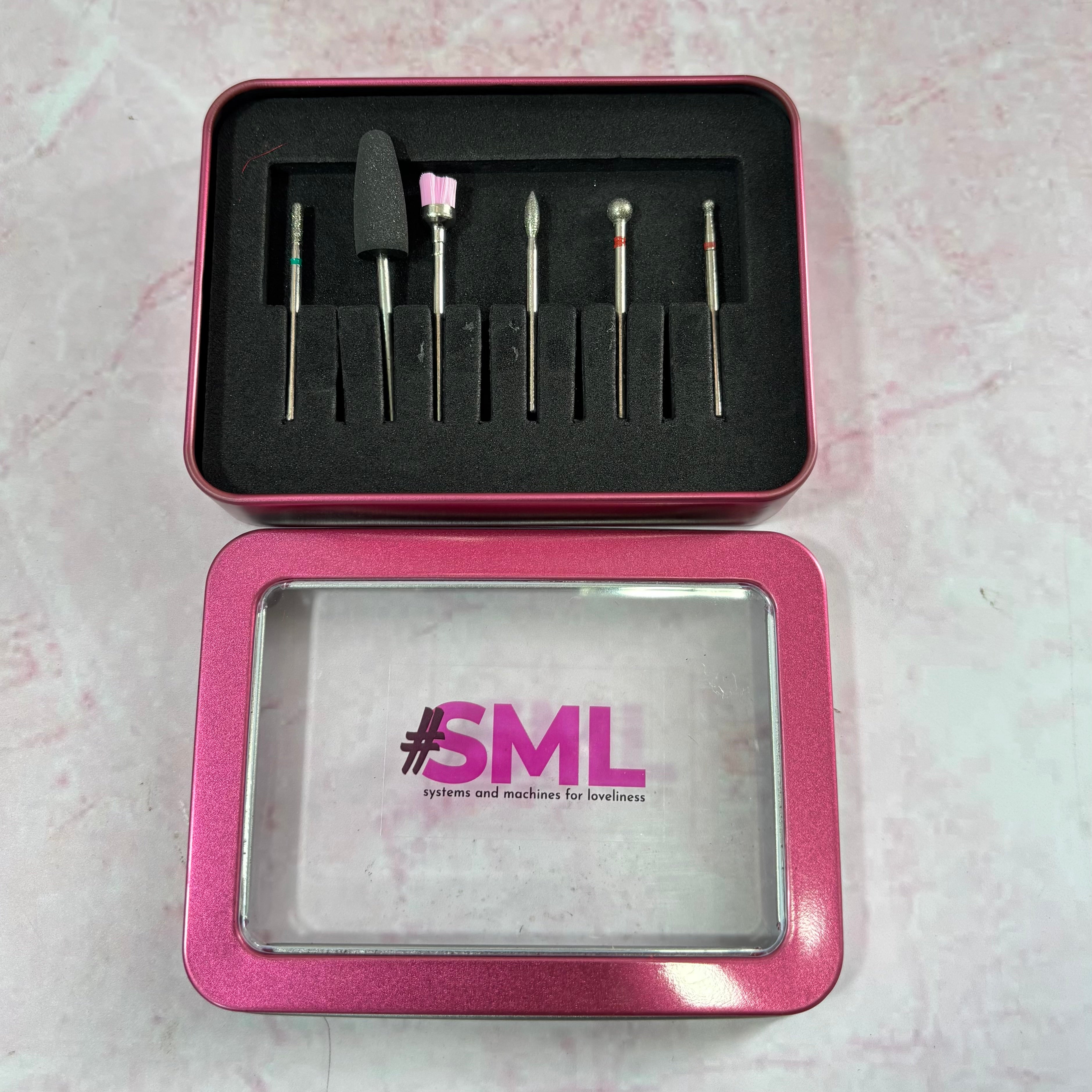 Kit puntas R1 limpieza manicura rusa SML