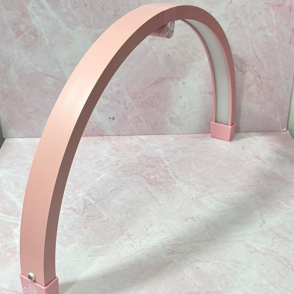 LÁMPARA LUNA MESA ROSADA