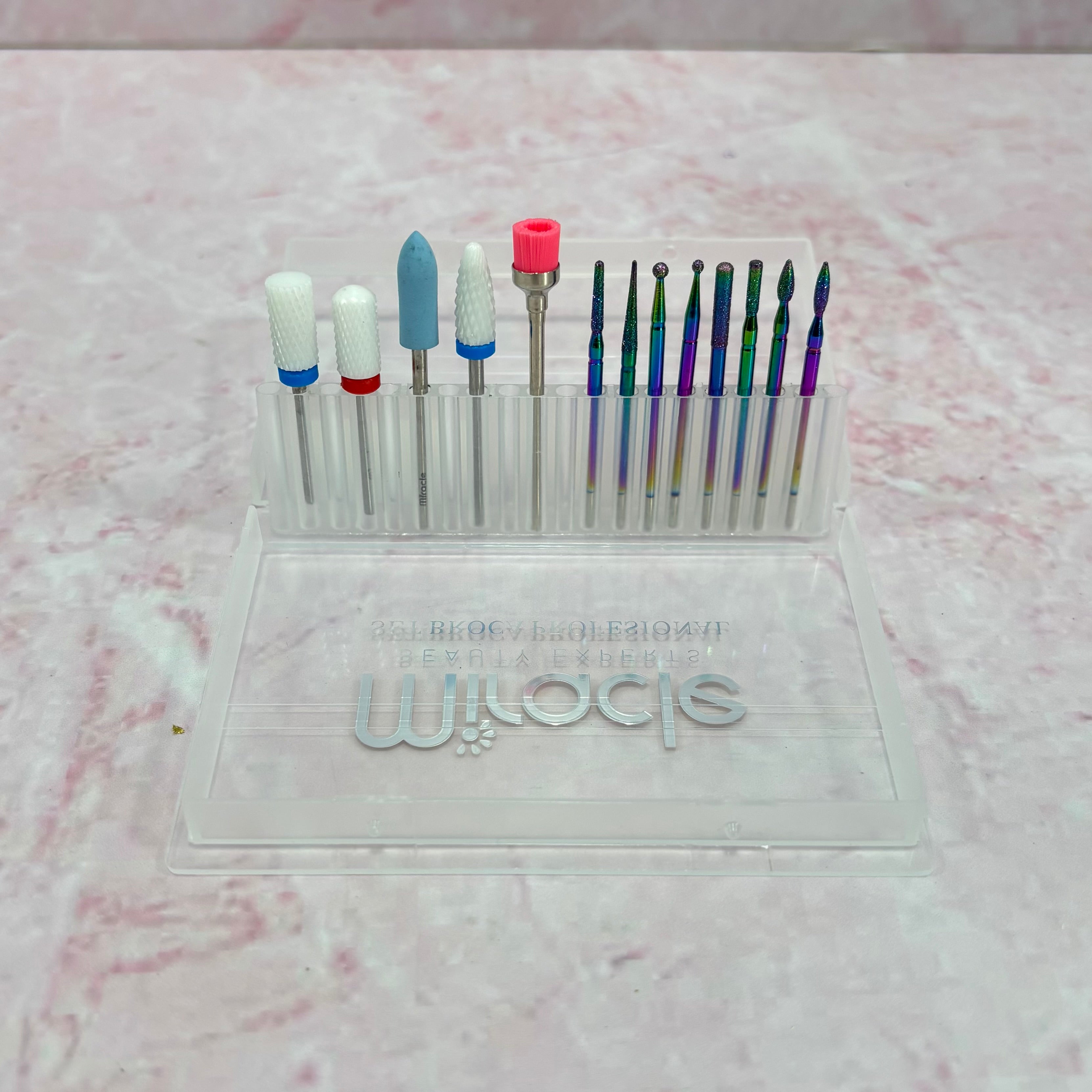 SET PUNTAS CERÁMICA + MANICURA RUSA