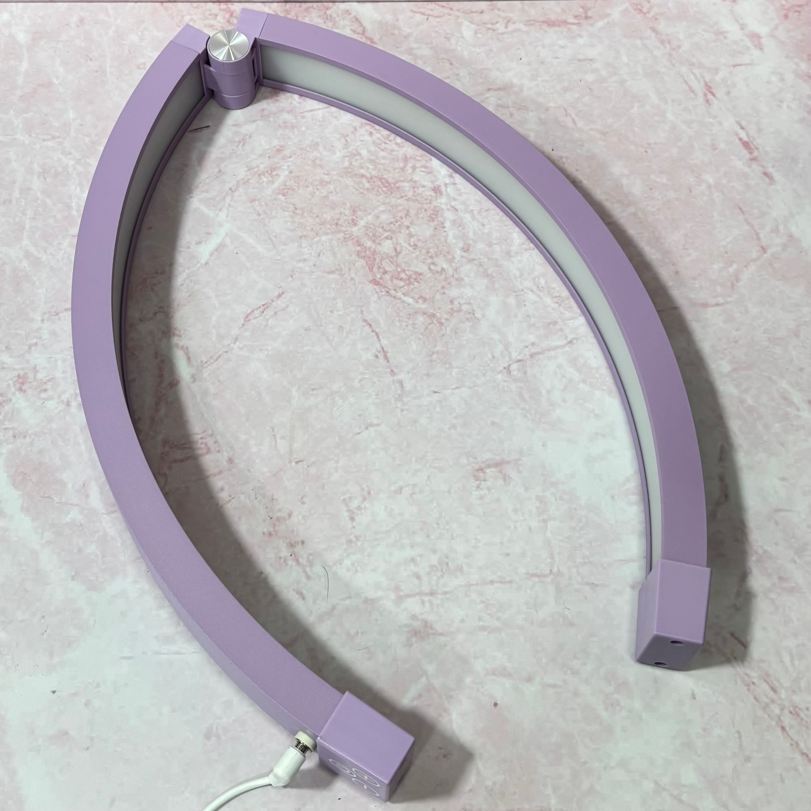 LÁMPARA LUNA MESA MORADA