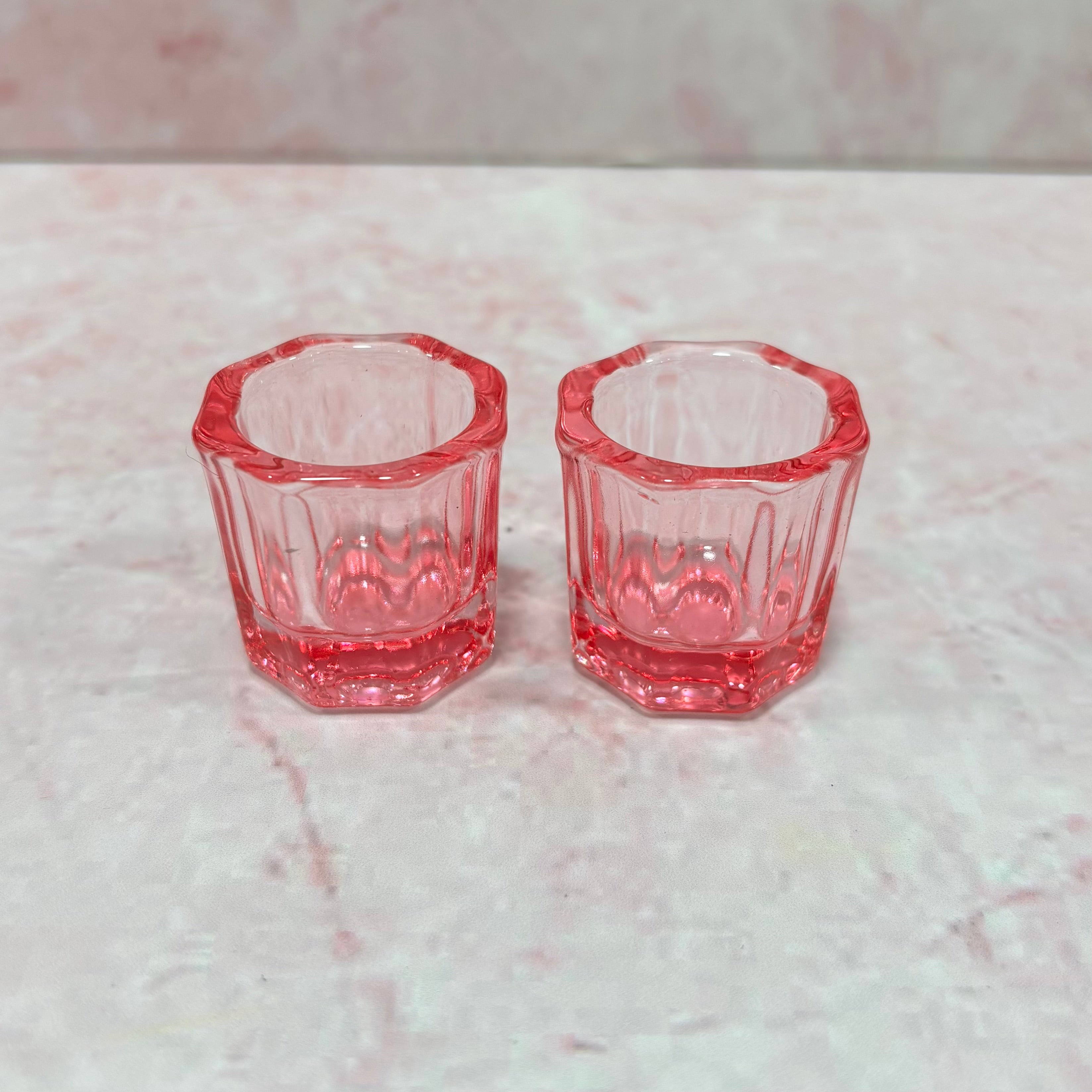 MORTERO DE VIDRIO ROSADO