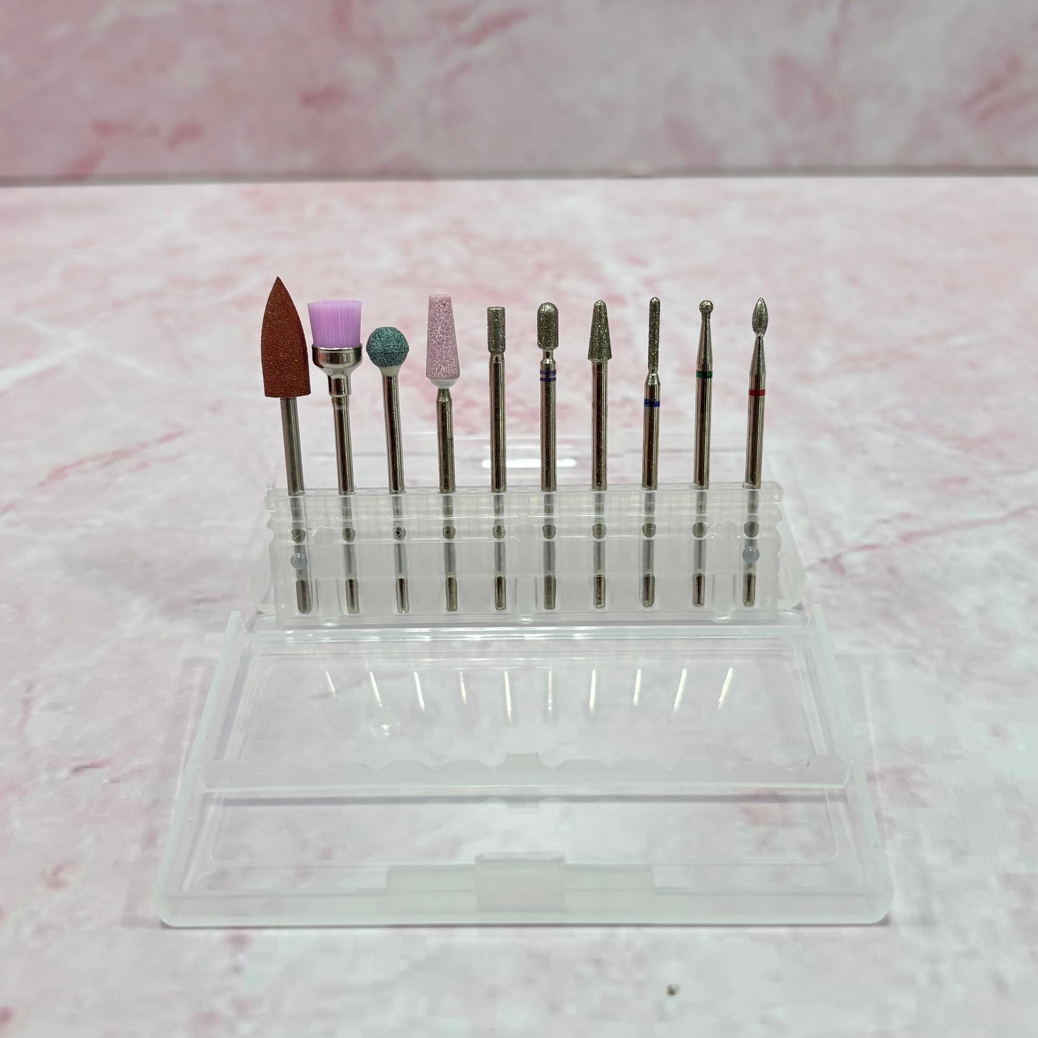 SET PUNTAS X 10 MANICURA RUSA