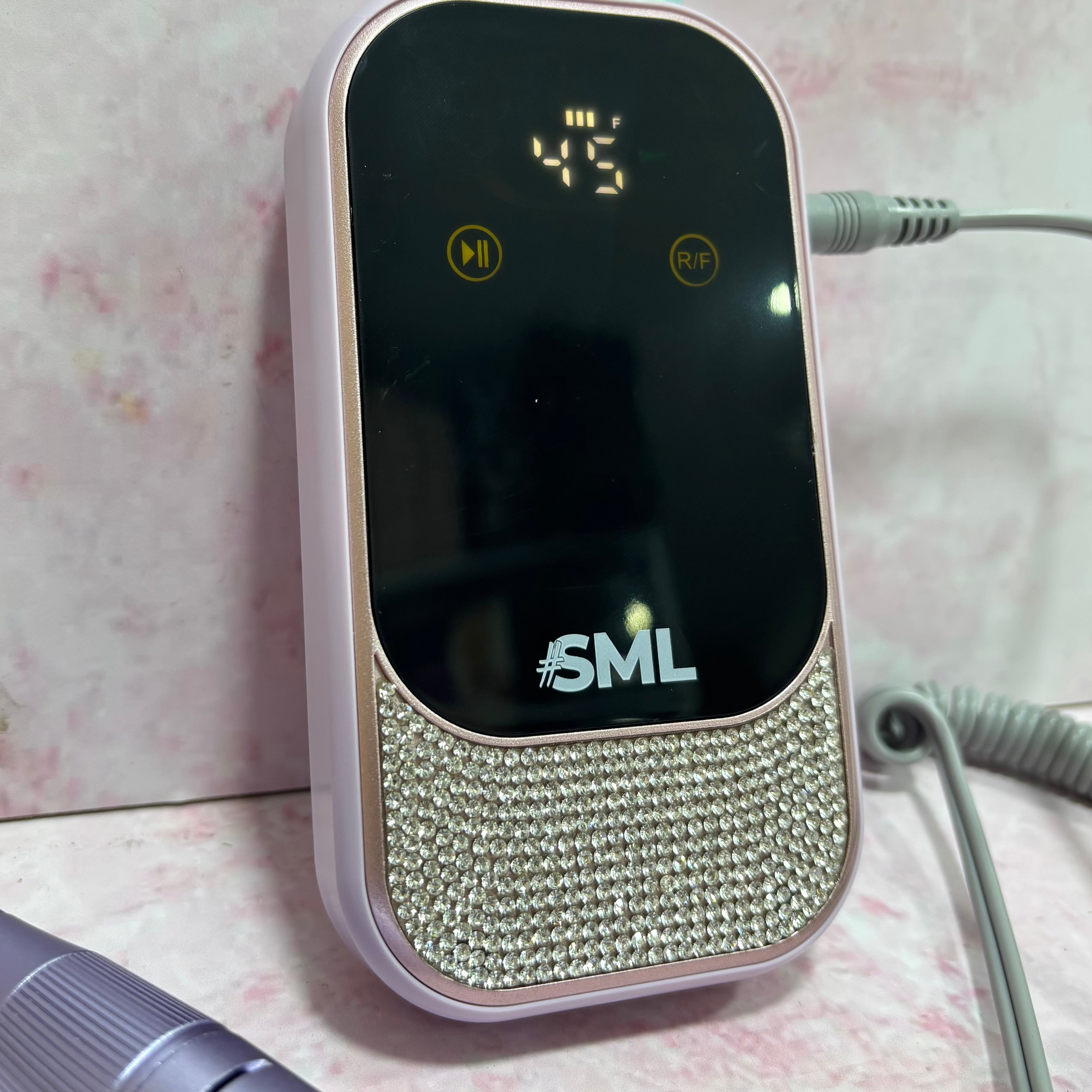 PULIDOR DE UÑAS INALÁMBRICO 45.000 RPM PIEDRAS MORADO 217