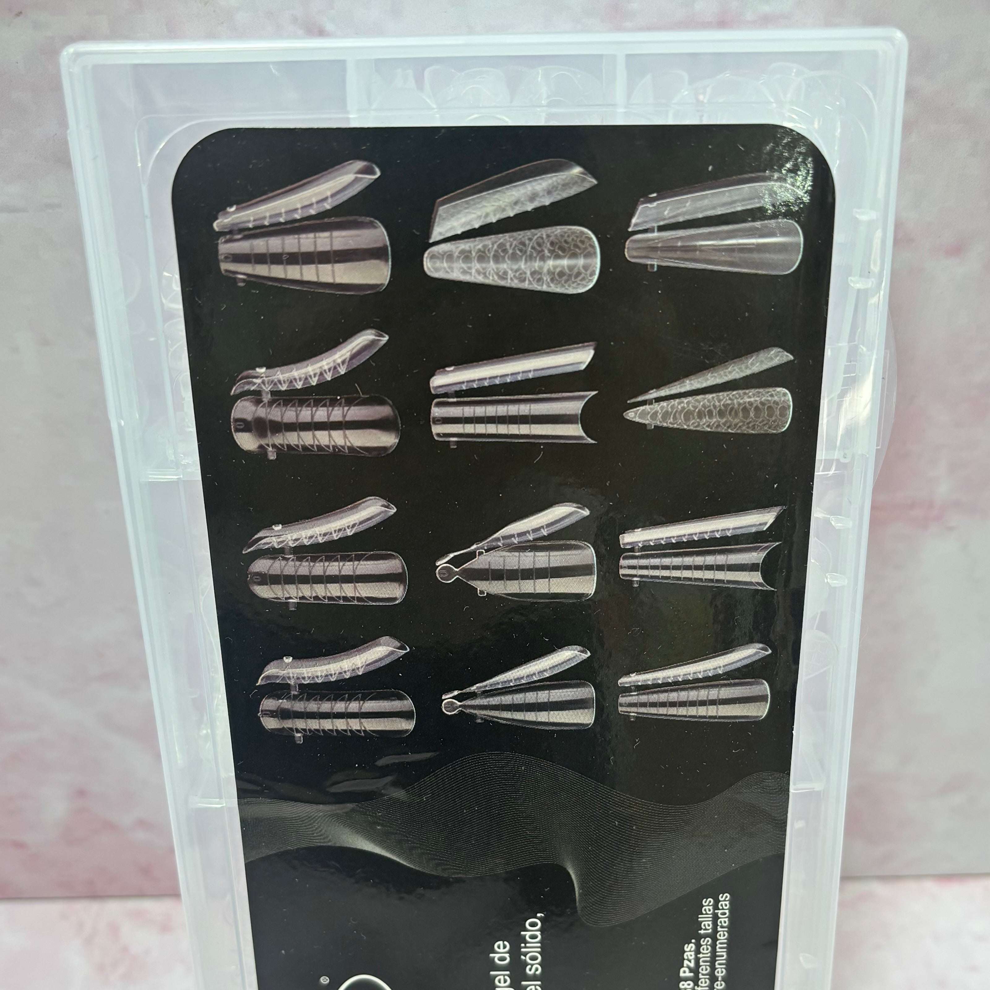 UÑAS DUAL SISTEM X 288 12 FORMAS DIFERENTES