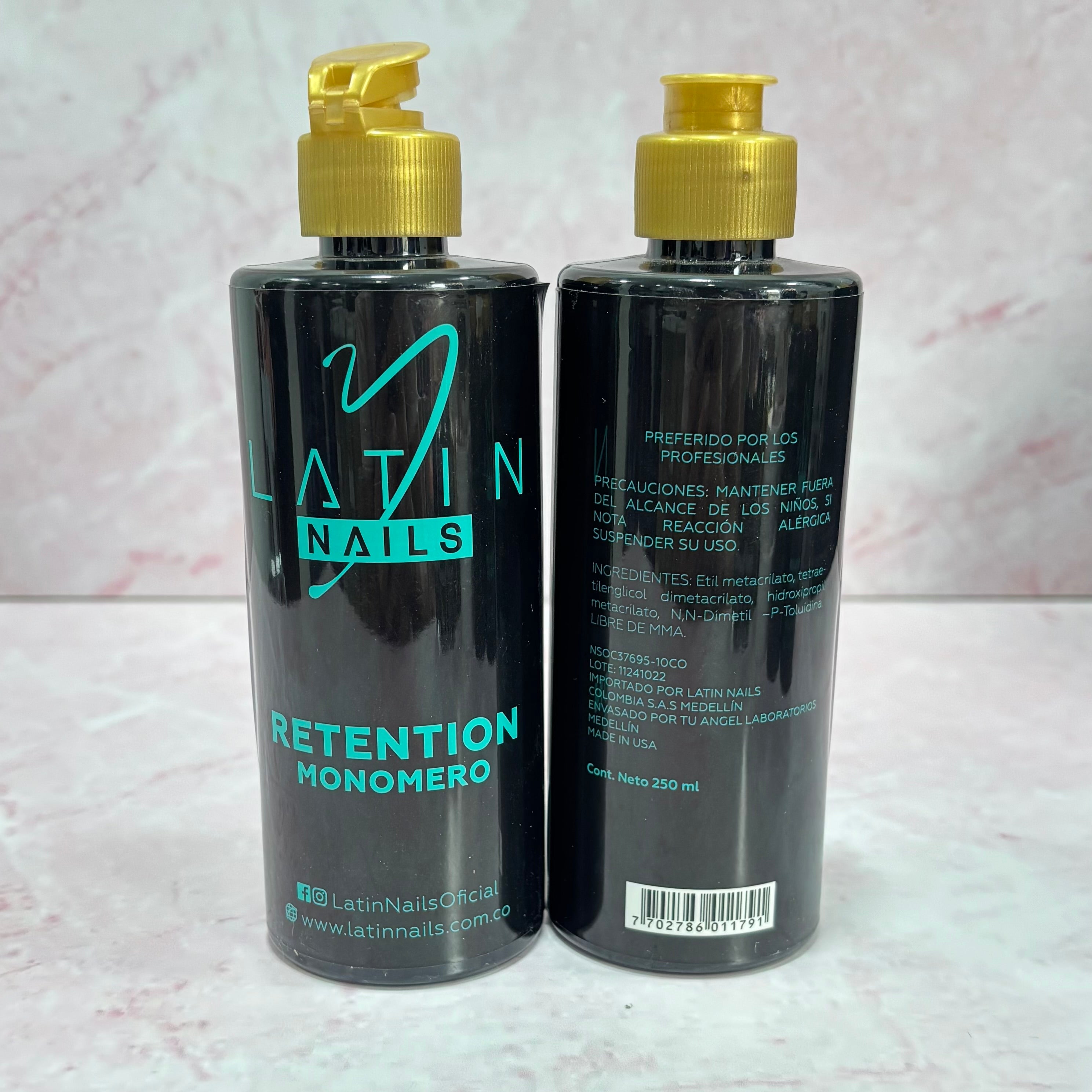 RETENTION MONOMERO LATIN NAILS X 250 ml (MORADO)