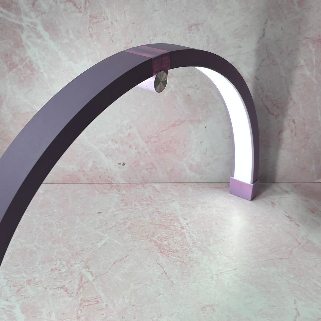 LÁMPARA LUNA MESA MORADA