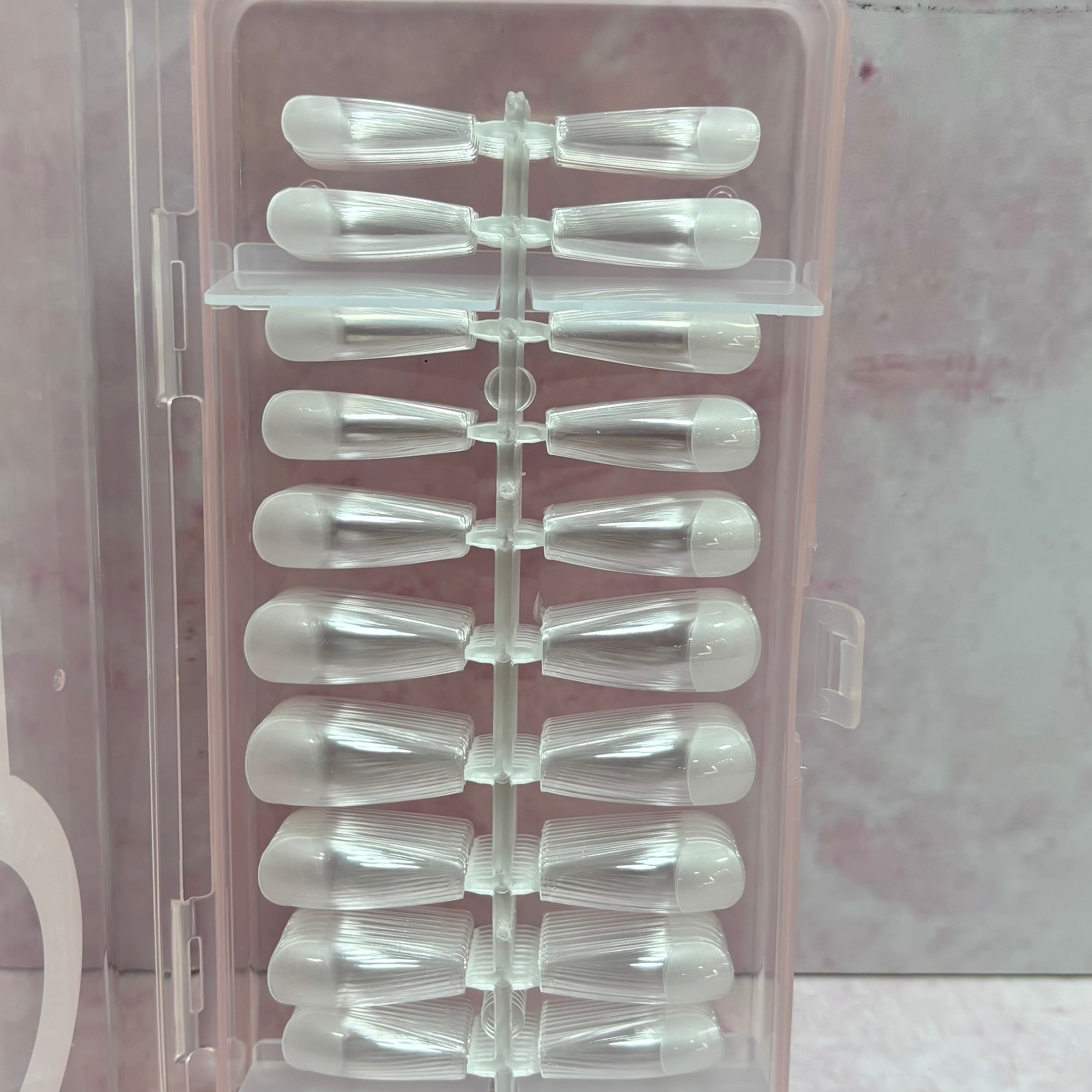 MIRACLE UÑAS PRES-ON COFFIN X 240