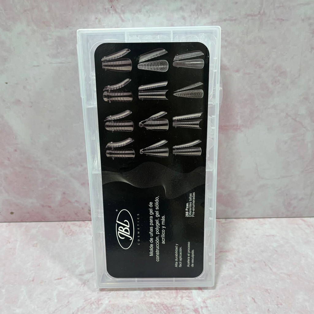 UÑAS DUAL SISTEM X 288 12 FORMAS DIFERENTES