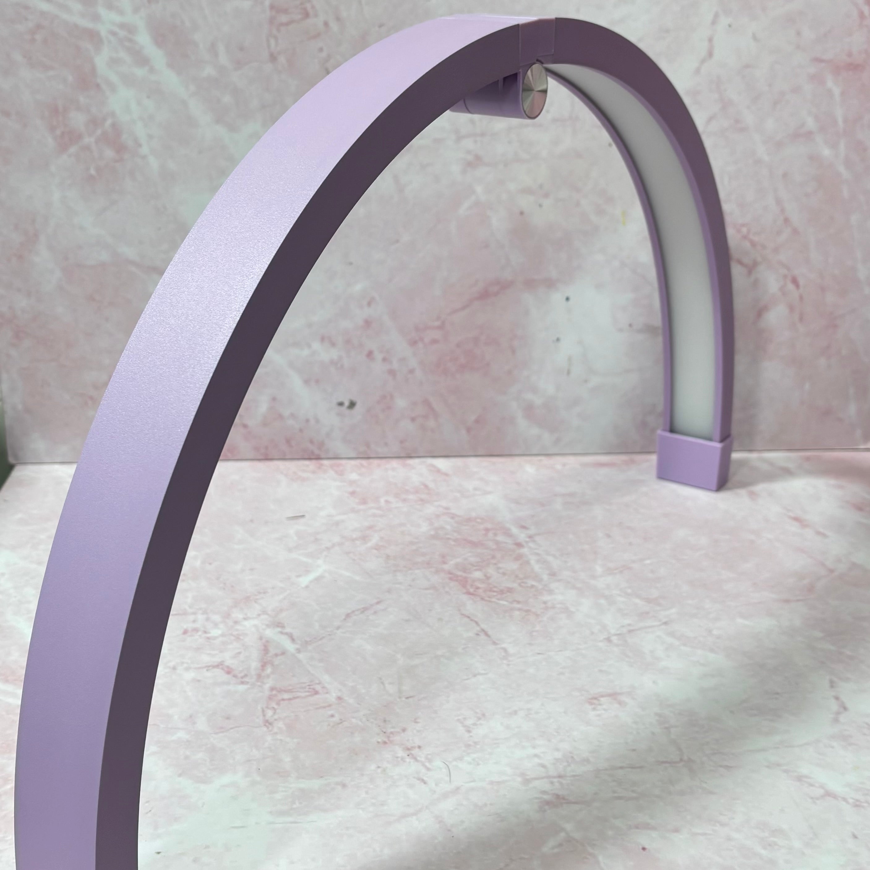 LÁMPARA LUNA MESA MORADA