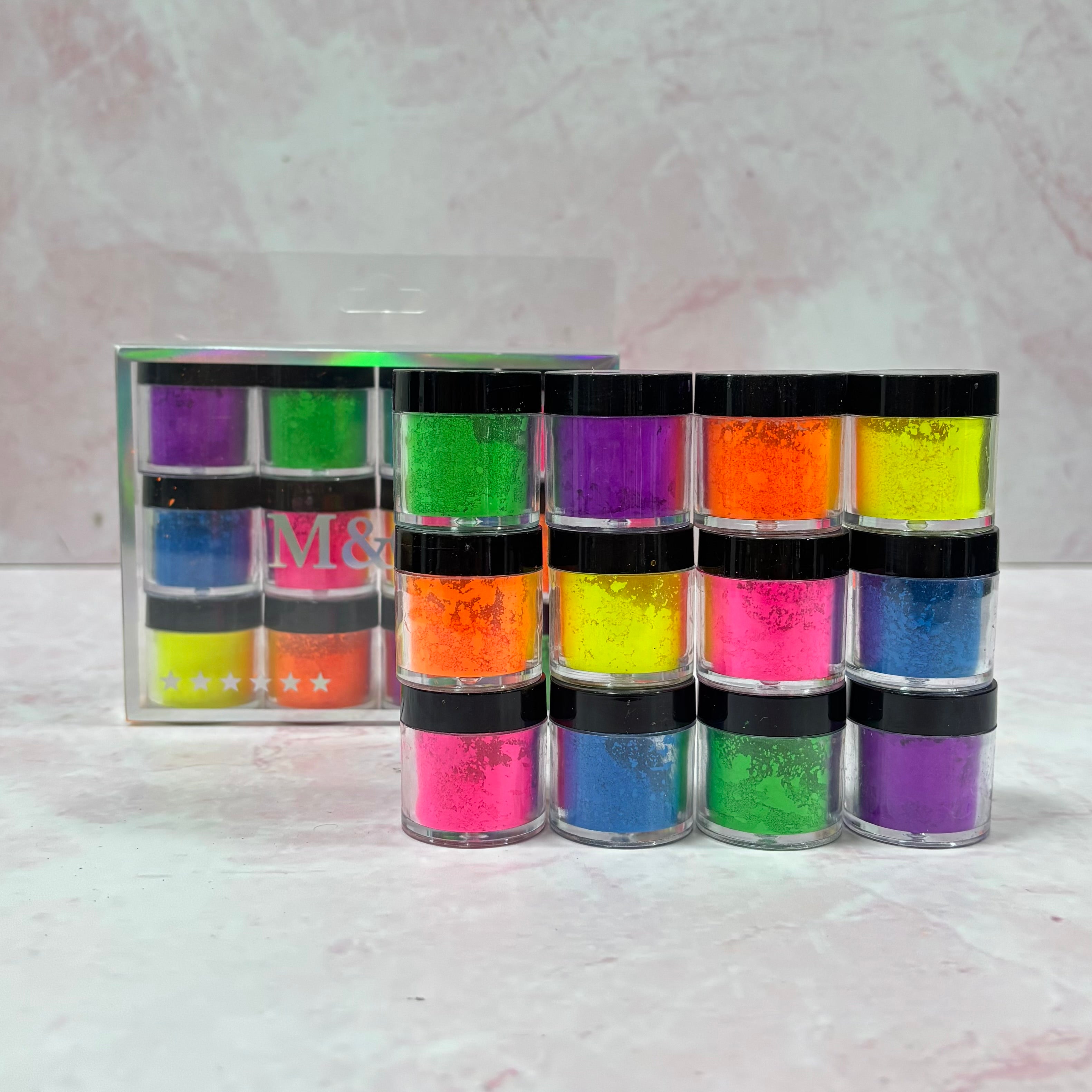 KIT PIGMENTON NEON GRANDE X 12