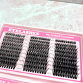 PESTAÑAS VOL RUSO X 3 FILAS