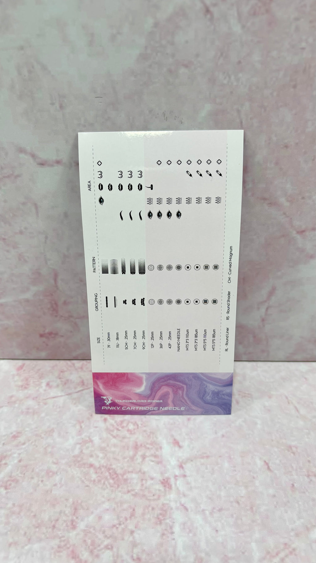 AGUJAS PINK DERMOGRAFOS 1R