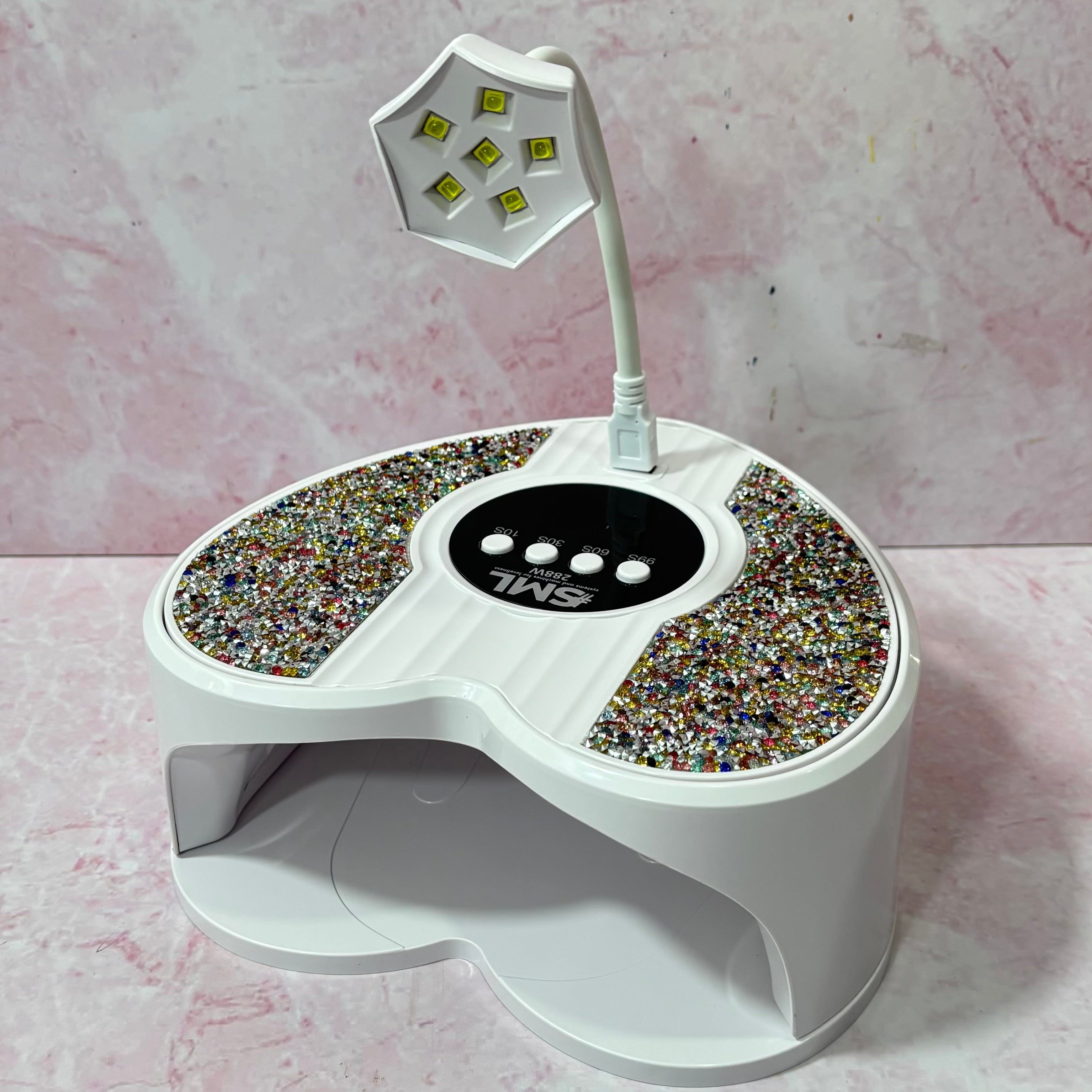 LÁMPARA 288W +PRES -ON BLANCA