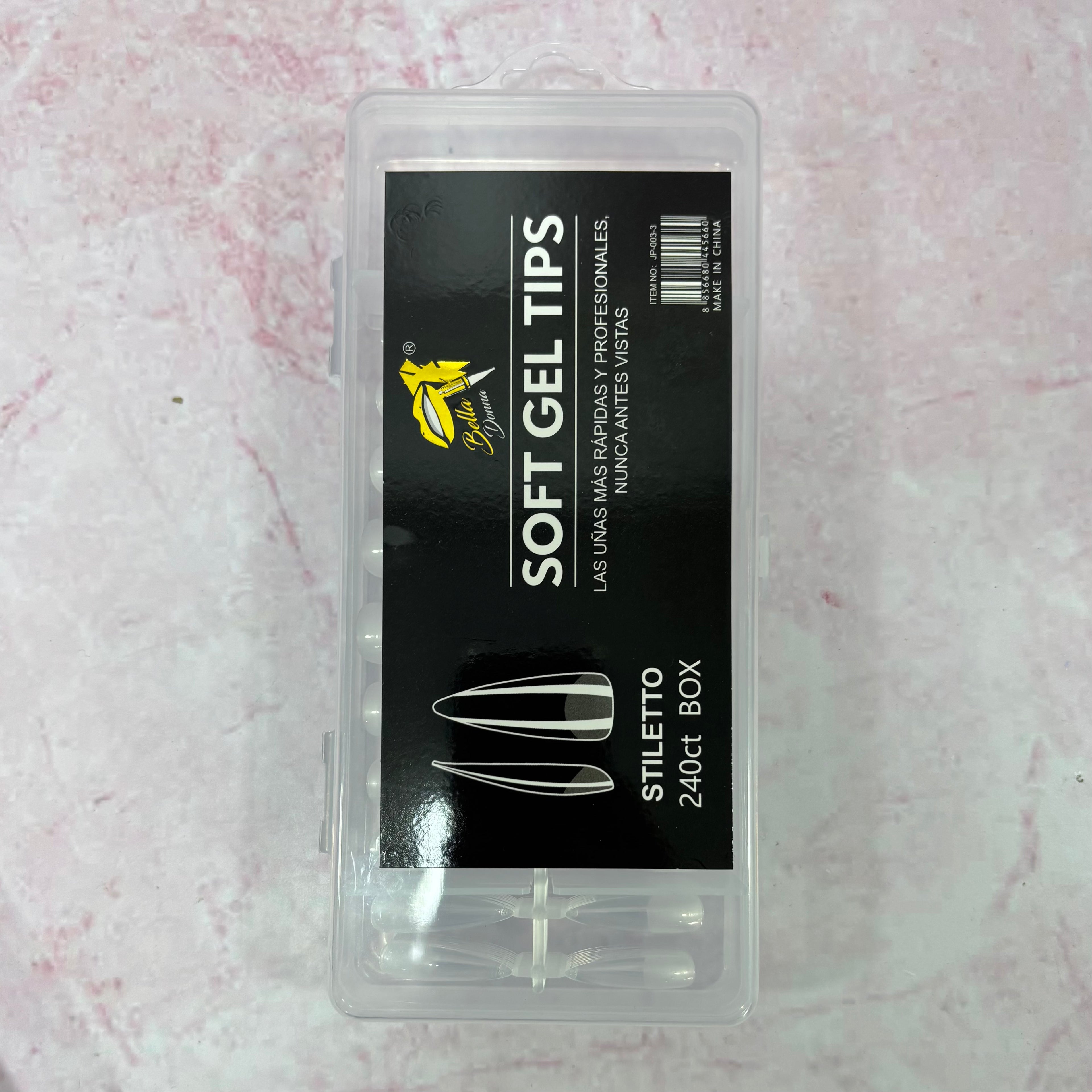 BELLA DONNA UÑAS PRES-ON X 240 STILETO