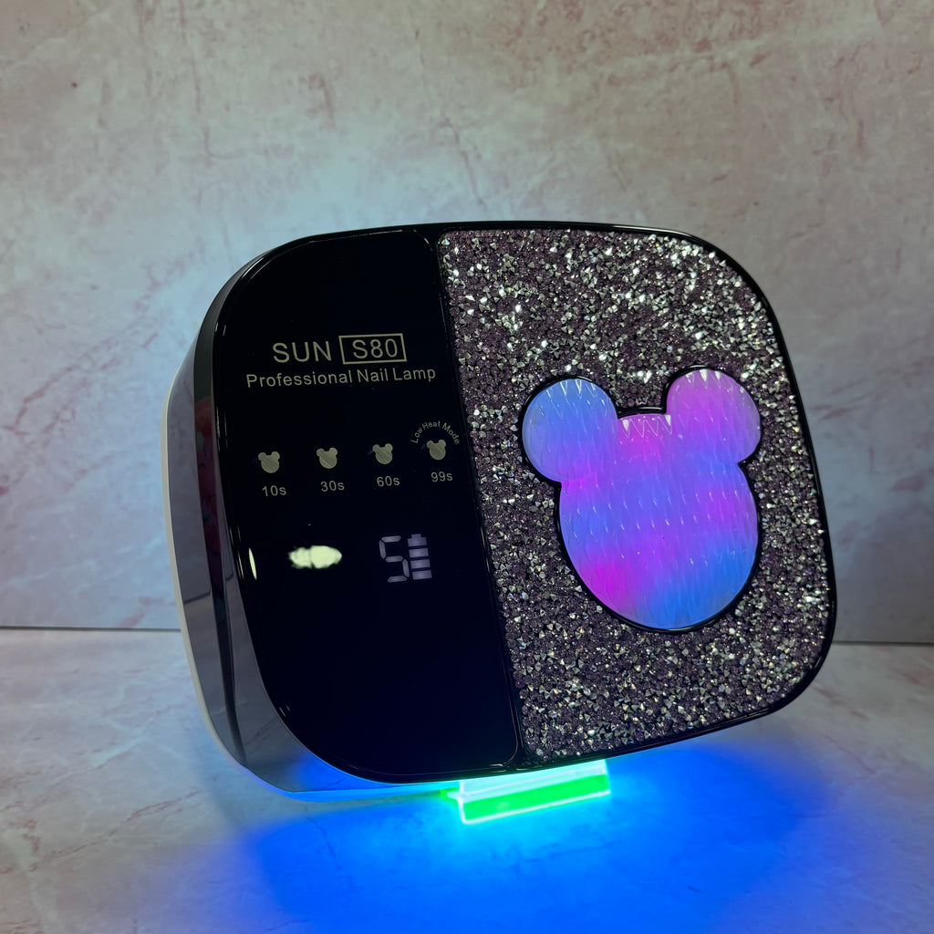 LÁMPARA INALÁMBRICA S80 MIKY 108w NEGRA