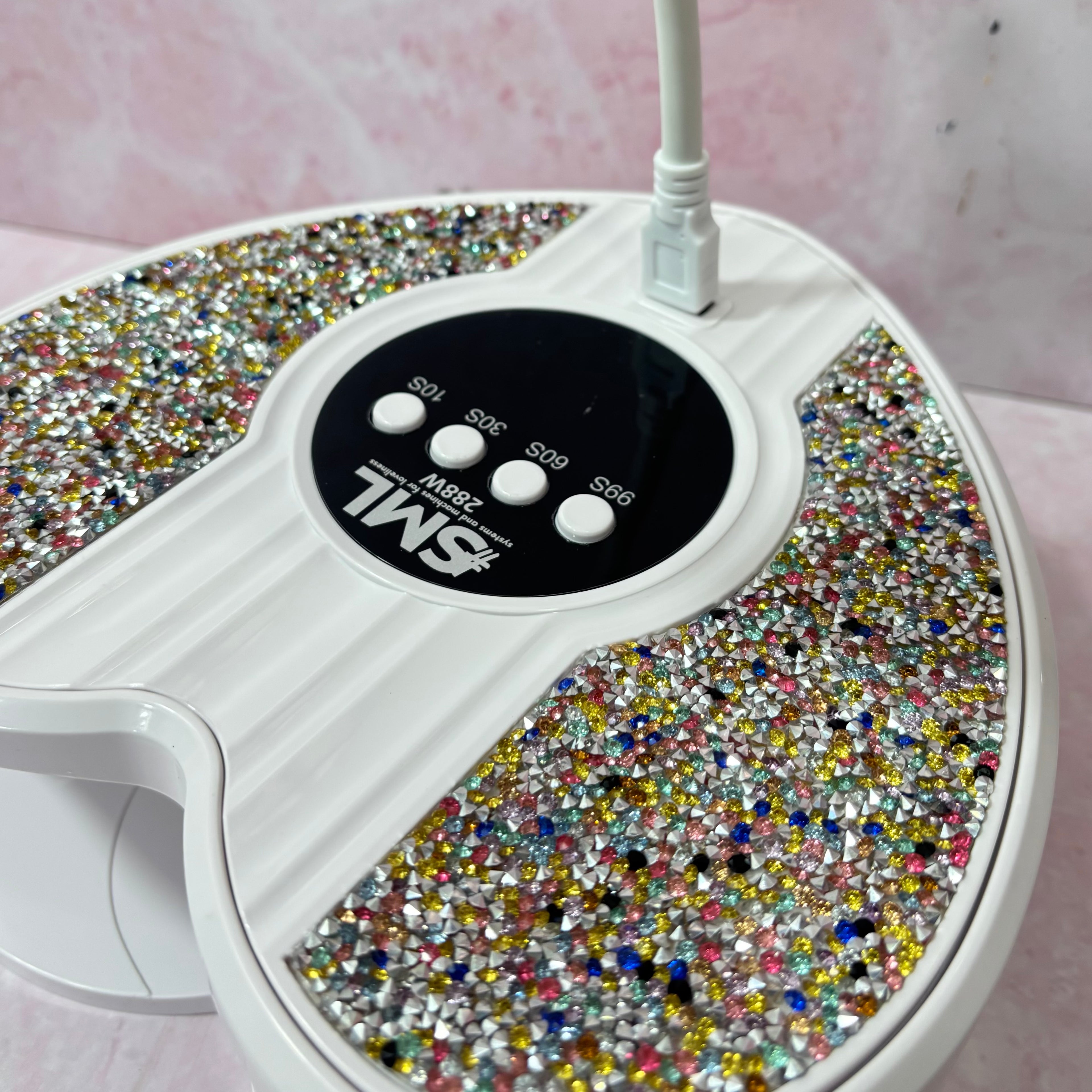 LÁMPARA 288W +PRES -ON BLANCA