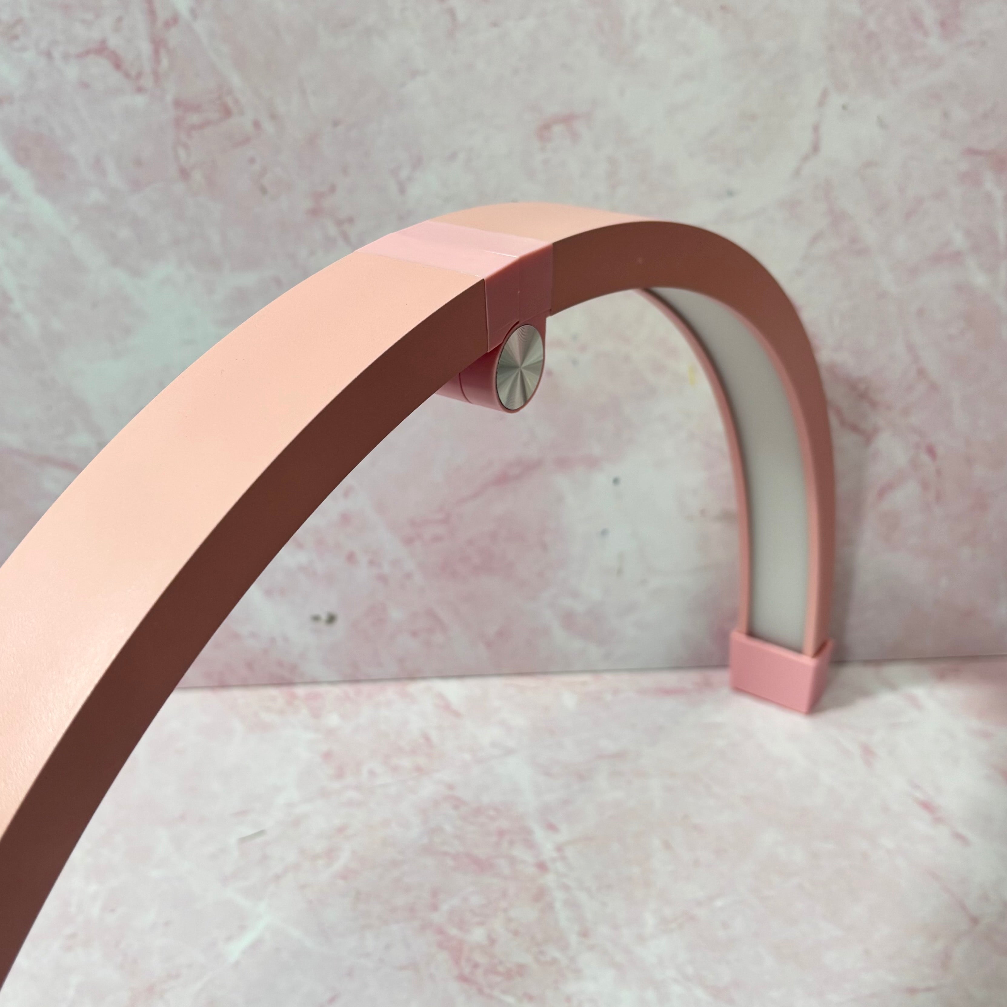 LÁMPARA LUNA MESA ROSADA