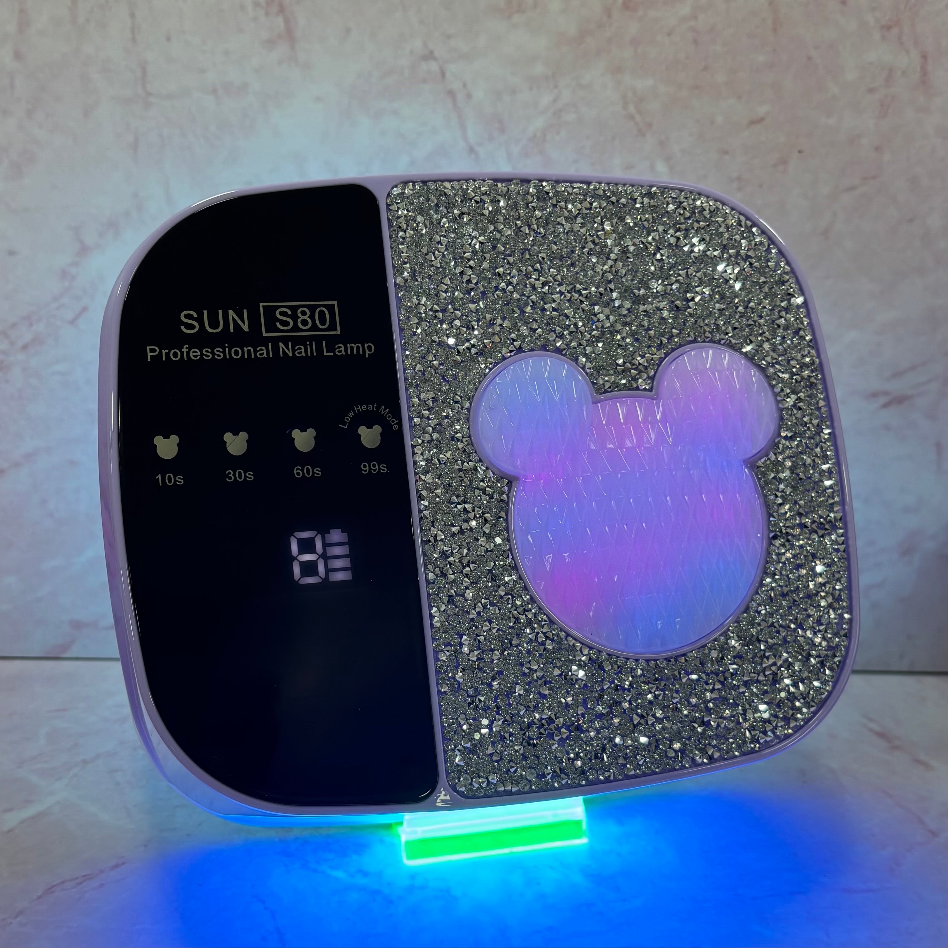 LÁMPARA INALÁMBRICA S80 MIKY 108w MORADA