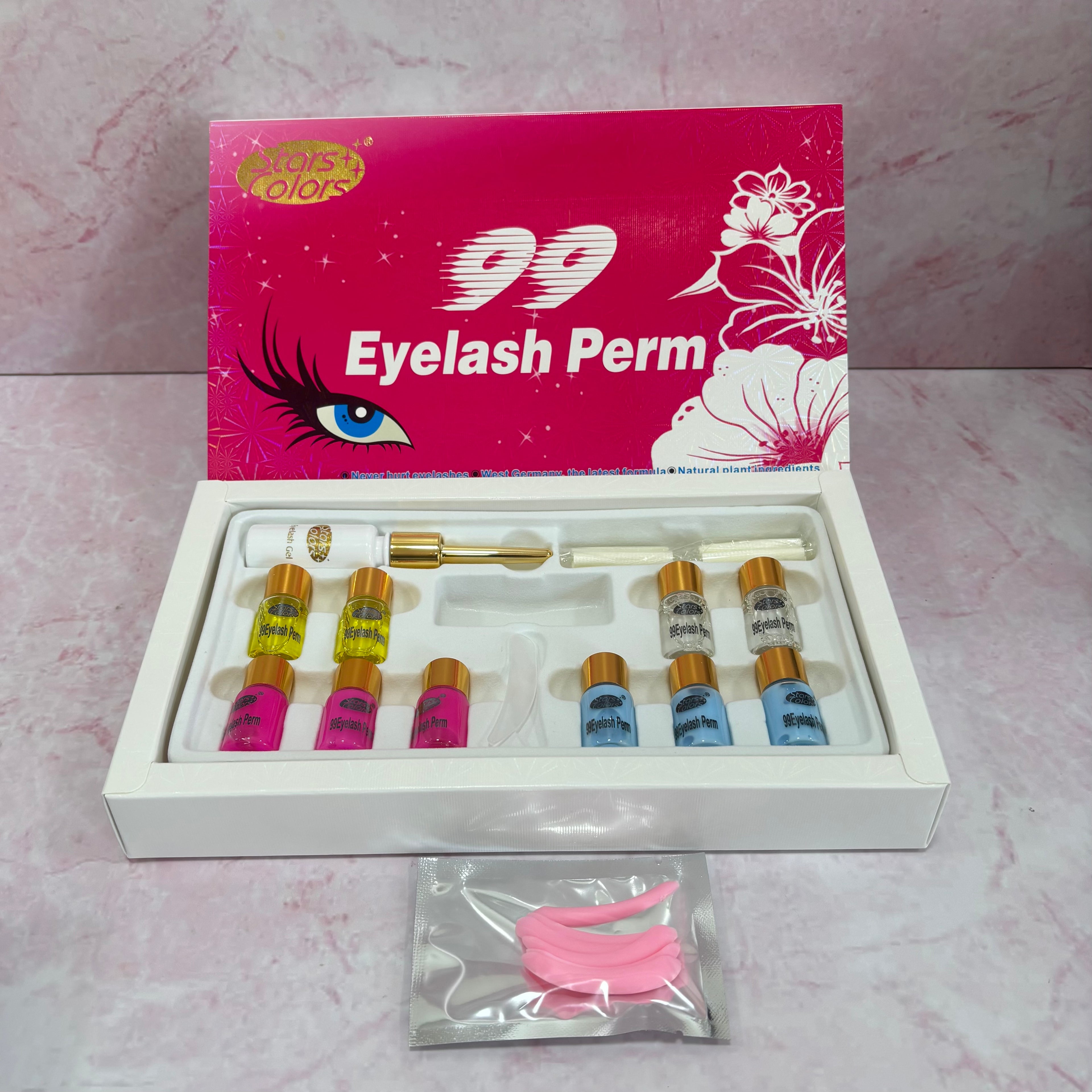 KIT DE ONDULADO LIFTING DE PESTAÑAS STAR COLOR EYELASH PERM KOREA-99