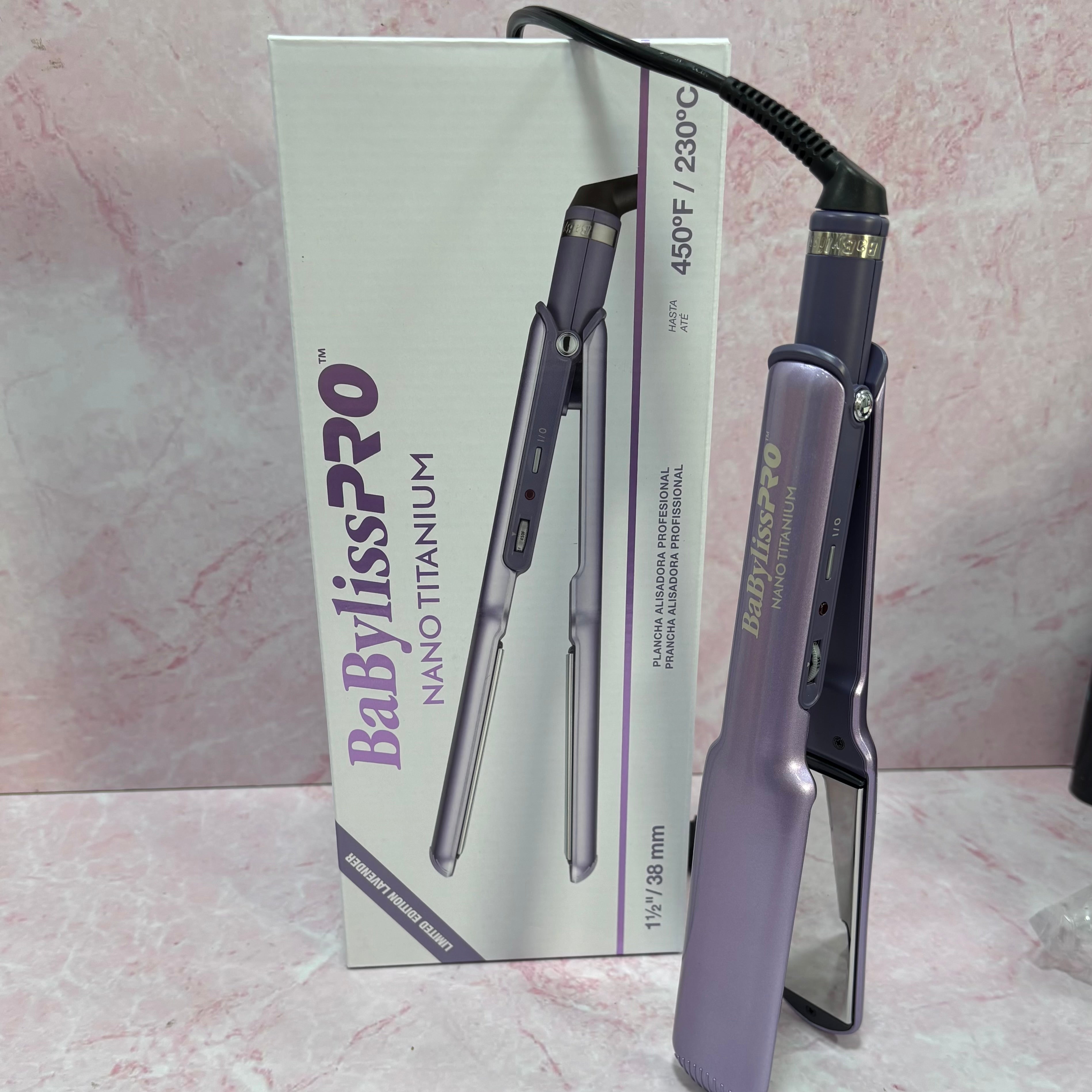BABYLISS PLANCHA SOLGE ANCHA 450° PÚRPURA 1 1/2