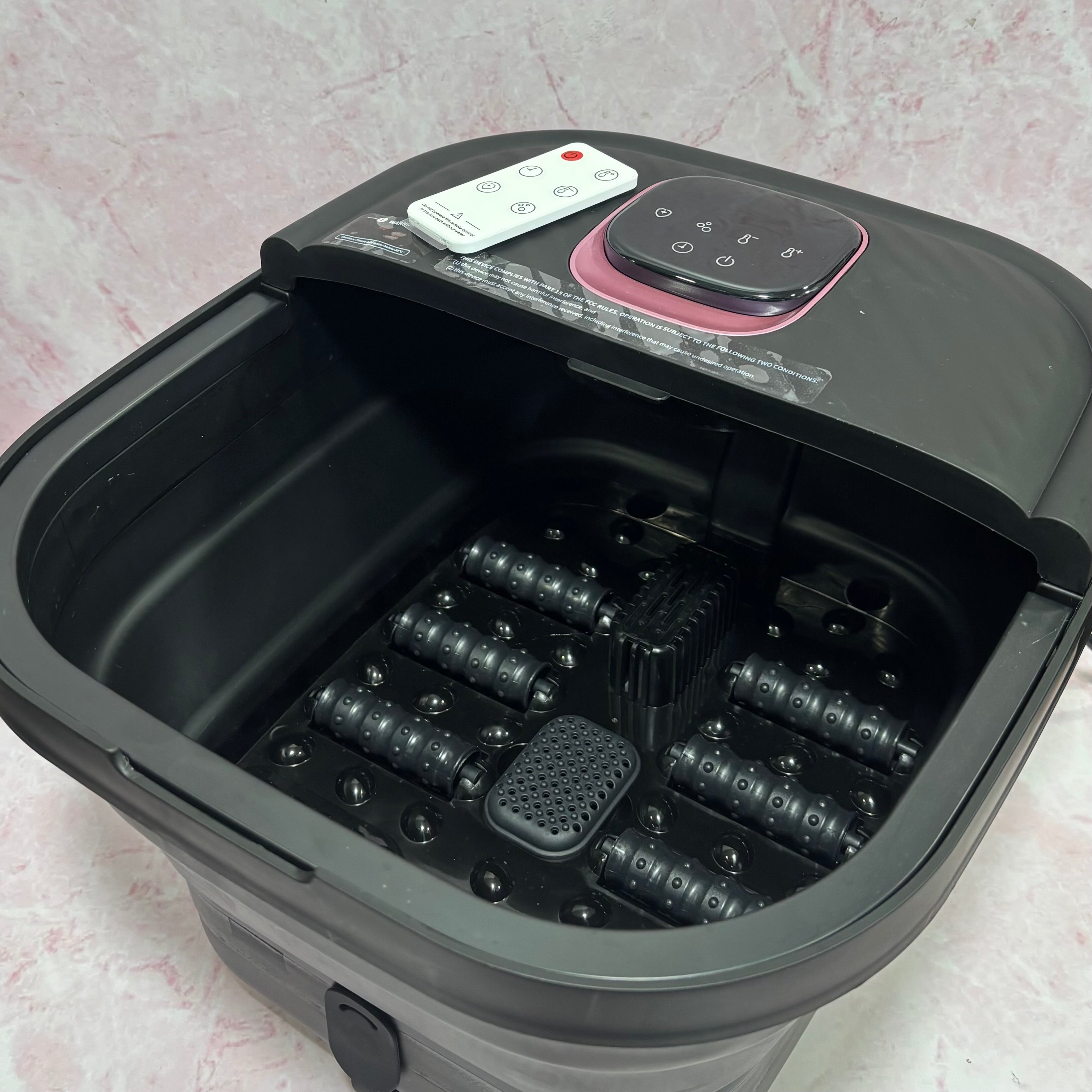 Spa de pies digital con control de manejo